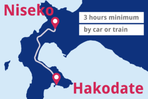 Guests to Niseko, we recommend Hakodate as your next stop.